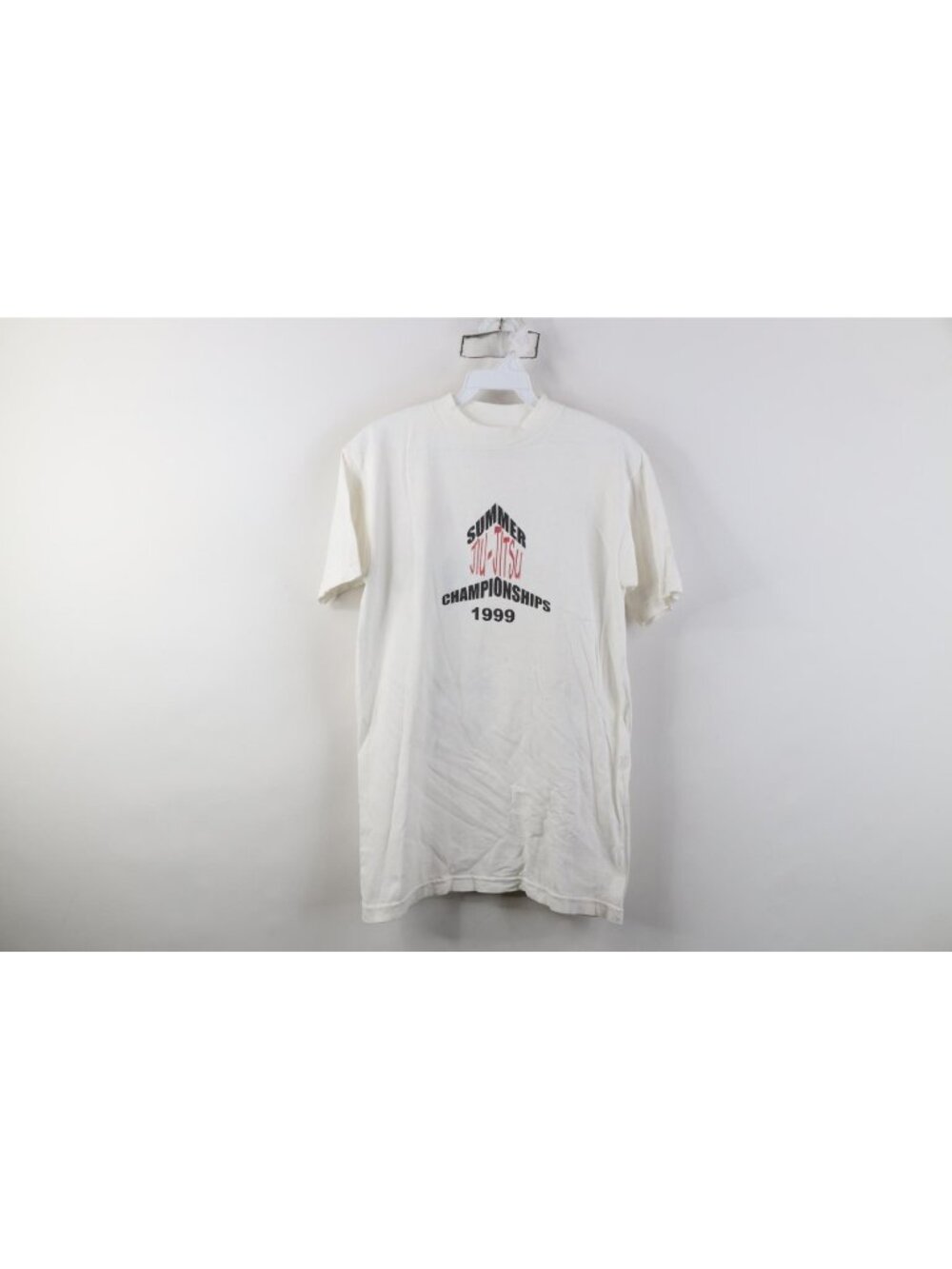 Vtg 90s Mens Small 1999 Summer Ju Jitsu Championships Martial Arts T-Shirt USA